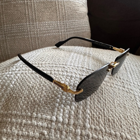Gucci rimless sunglasses for men - Picture 2 of 2